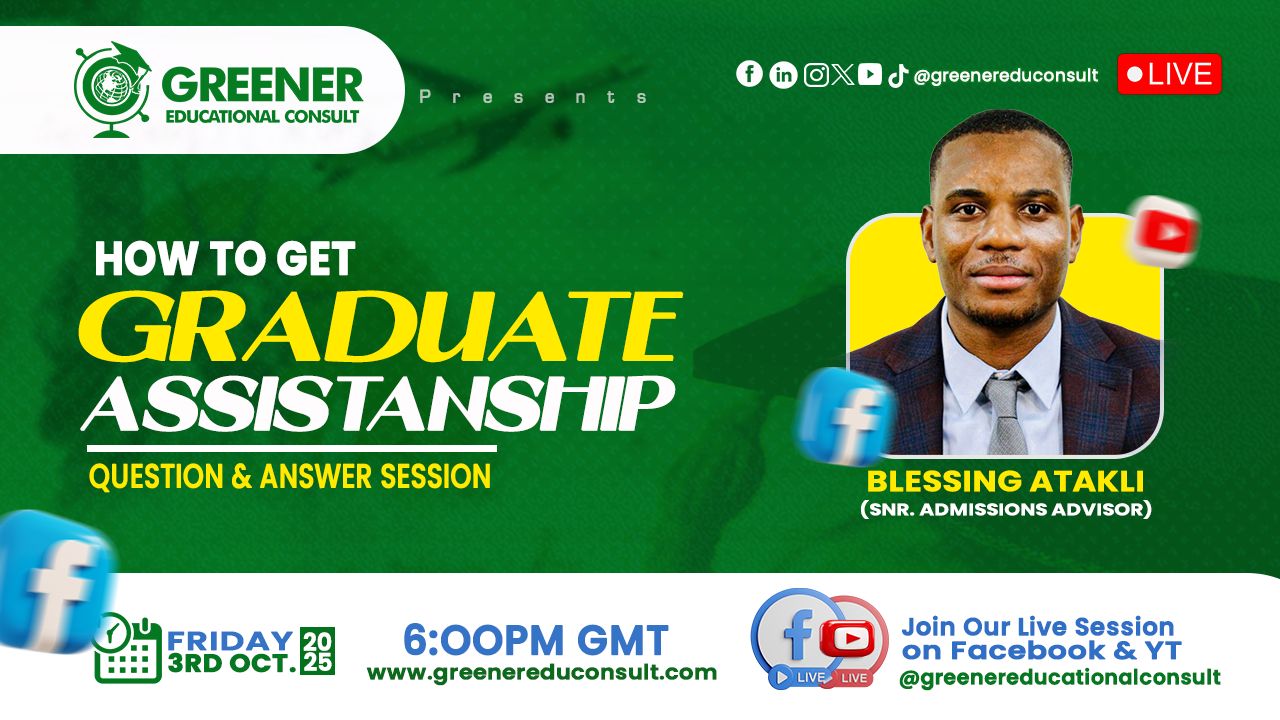 How to Get Graduate Assistantship – Q&A Session (Copy)