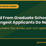 Rejected from graduate school. What the strongest applicants do next.